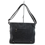 Черна дамска чанта, здрава еко-кожа - удобство и стил за вашето ежедневие N 100011053