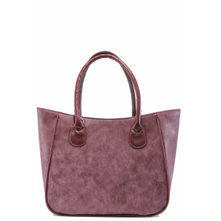 Винена дамска чанта, здрава еко-кожа - удобство и стил за вашето ежедневие N 100011982