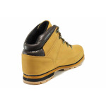 Бежови юношески боти, здрава еко-кожа - всекидневни обувки за есента и зимата N 100011650