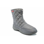 Сиви юношески апрески, текстилна материя - всекидневни обувки за есента и зимата N 100011915