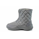 Сиви юношески апрески, текстилна материя - всекидневни обувки за есента и зимата N 100011915
