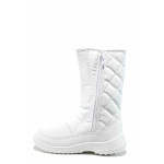 Бели анатомични юношески апрески, текстилна материя - всекидневни обувки за есента и зимата N 100011898