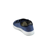 Сини анатомични детски обувки, текстилна материя - всекидневни обувки за целогодишно ползване N 10009897