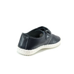 Сини анатомични детски обувки, здрава еко-кожа - всекидневни обувки за пролетта и лятото N 100010376