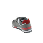 Сиви детски маратонки, текстилна материя - спортни обувки за пролетта и лятото N 100010394