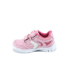 Розови анатомични детски маратонки, здрава еко-кожа - спортни обувки за пролетта и лятото N 100010399
