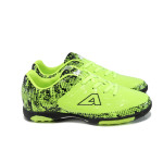 Зелени детски маратонки, здрава еко-кожа - футболни обувки за пролетта и лятото N 100010408