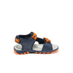 Сини анатомични детски сандали, текстилна материя - ежедневни обувки за лятото N 100010430
