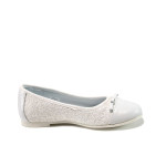 Бели анатомични детски обувки, здрава еко-кожа - всекидневни обувки за пролетта и лятото N 100010473