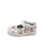 Бели анатомични детски обувки, здрава еко-кожа - всекидневни обувки за пролетта и лятото N 100010590