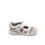 Бели анатомични детски обувки, здрава еко-кожа - всекидневни обувки за пролетта и лятото N 100010590