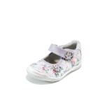 Лилави детски обувки, здрава еко-кожа - всекидневни обувки за пролетта и лятото N 100010591