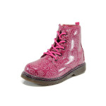 Розови детски ботушки, здрава еко-кожа - всекидневни обувки за есента и зимата N 100011521
