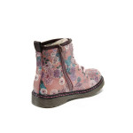 Розови детски ботушки, здрава еко-кожа - всекидневни обувки за есента и зимата N 100011522