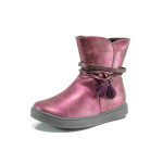 Розови детски ботушки, здрава еко-кожа - всекидневни обувки за есента и зимата N 100011670