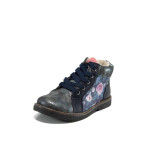 Сини детски ботушки, здрава еко-кожа - всекидневни обувки за есента и зимата N 100011669