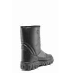 Черни детски ботушки, здрава еко-кожа - всекидневни обувки за есента и зимата N 100011808