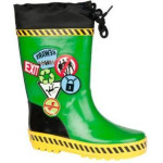 Зелени гумени детски ботушки, pvc материя - всекидневни обувки за есента и зимата N 100011349