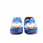 Светлосини анатомични детски чехли, текстилна материя - равни обувки за целогодишно ползване N 100011722
