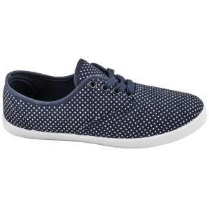 Сини дамски маратонки, текстилна материя - спортни кецове за пролетта и лятото N 100010285