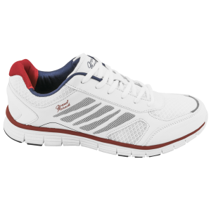 Бели мъжки маратонки, текстилна материя - спортни обувки за лятото N 100010211 Бели мъжки маратонки, текстилна материя - спортни обувки за лятото N 100010211