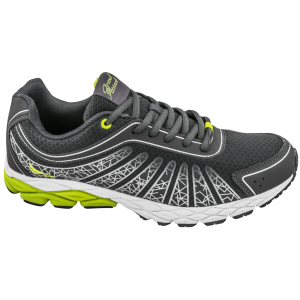 Сиви мъжки маратонки, текстилна материя - спортни обувки за пролетта и лятото N 100010222