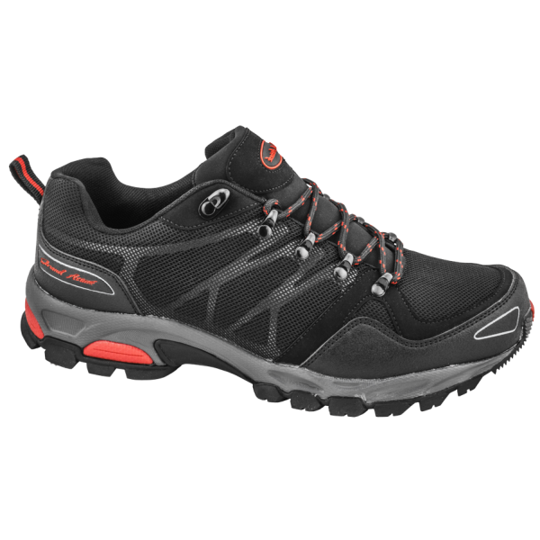 Черни мъжки маратонки, текстилна материя - спортни обувки за пролетта и лятото N 100010253