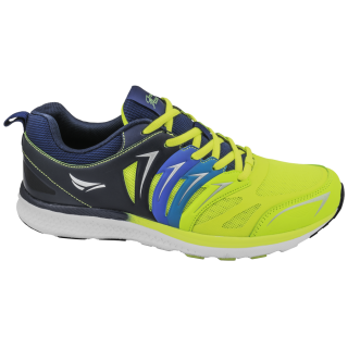 Сини мъжки маратонки, текстилна материя - спортни обувки за пролетта и лятото N 100010255
