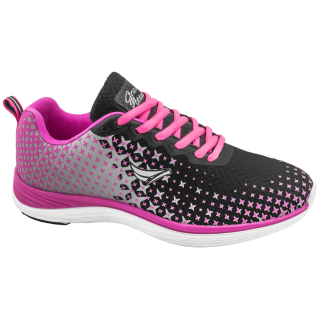 Черни дамски маратонки, еко-кожа и текстилна материя - спортни обувки за лятото N 100010332