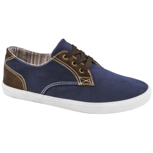 Сини мъжки спортни обувки, текстилна материя - спортни кецове за пролетта и лятото N 100010216