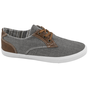 Сиви мъжки спортни обувки, текстилна материя - спортни кецове за пролетта и лятото N 100010217