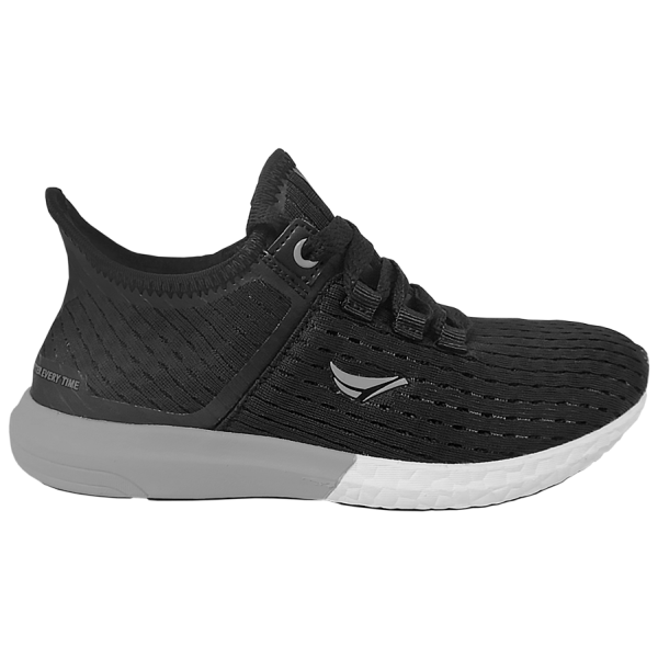 Черни мъжки маратонки, текстилна материя - спортни обувки за пролетта и лятото N 100010239