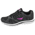 Черни дамски маратонки, текстилна материя - спортни обувки за пролетта и лятото N 100010300