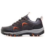 Черни мъжки маратонки, здрава еко-кожа - всекидневни обувки за есента и зимата N 100011447