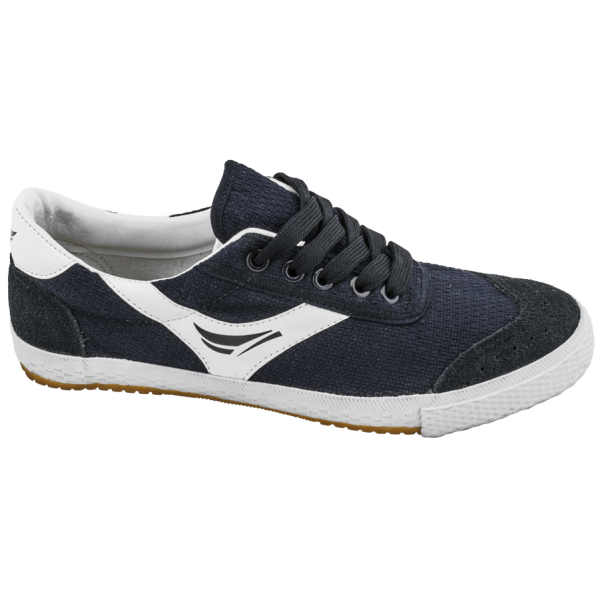 Сини мъжки маратонки, текстилна материя - спортни обувки за пролетта и лятото N 100010260