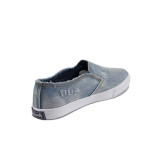 Сини детски кецове, текстилна материя - спортни обувки за пролетта и лятото N 100011221