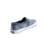 Сини детски кецове, текстилна материя - спортни обувки за пролетта и лятото N 100011222