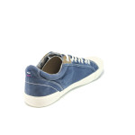 Сини мъжки спортни обувки, текстилна материя - спортни обувки за пролетта и лятото N 100010827