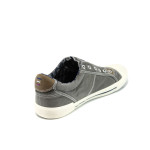 Сиви мъжки спортни обувки, текстилна материя - спортни обувки за пролетта и лятото N 100010829