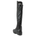 Черни дамски ботуши с мемори пяна, здрава еко-кожа - ежедневни обувки за есента и зимата N 100011692