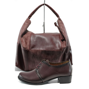 Винен комплект обувки и чанта - удобство и стил за пролетта и лятото N 100010168 Винен комплект обувки и чанта - удобство и стил за пролетта и лятото N 100010168