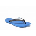 Сини анатомични мъжки чехли, pvc материя - ежедневни обувки за пролетта и лятото N 100012594