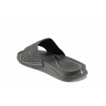 Черни анатомични мъжки чехли, pvc материя - ежедневни обувки за пролетта и лятото N 100012602