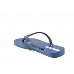 Сини мъжки чехли, pvc материя - ежедневни обувки за пролетта и лятото N 100012597