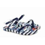 Сини детски сандали, pvc материя - ежедневни обувки за лятото N 100023000