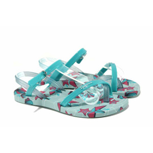 Зелени анатомични детски сандали, pvc материя - ежедневни обувки за пролетта и лятото N 100012621