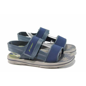 Сини анатомични детски сандали, pvc материя - ежедневни обувки за пролетта и лятото N 100012622