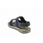 Сини анатомични детски сандали, pvc материя - ежедневни обувки за пролетта и лятото N 100012622