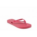 Розови дамски чехли, pvc материя - ежедневни обувки за пролетта и лятото N 100012627