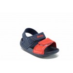 Сини детски сандали, pvc материя - ежедневни обувки за пролетта и лятото N 100012717